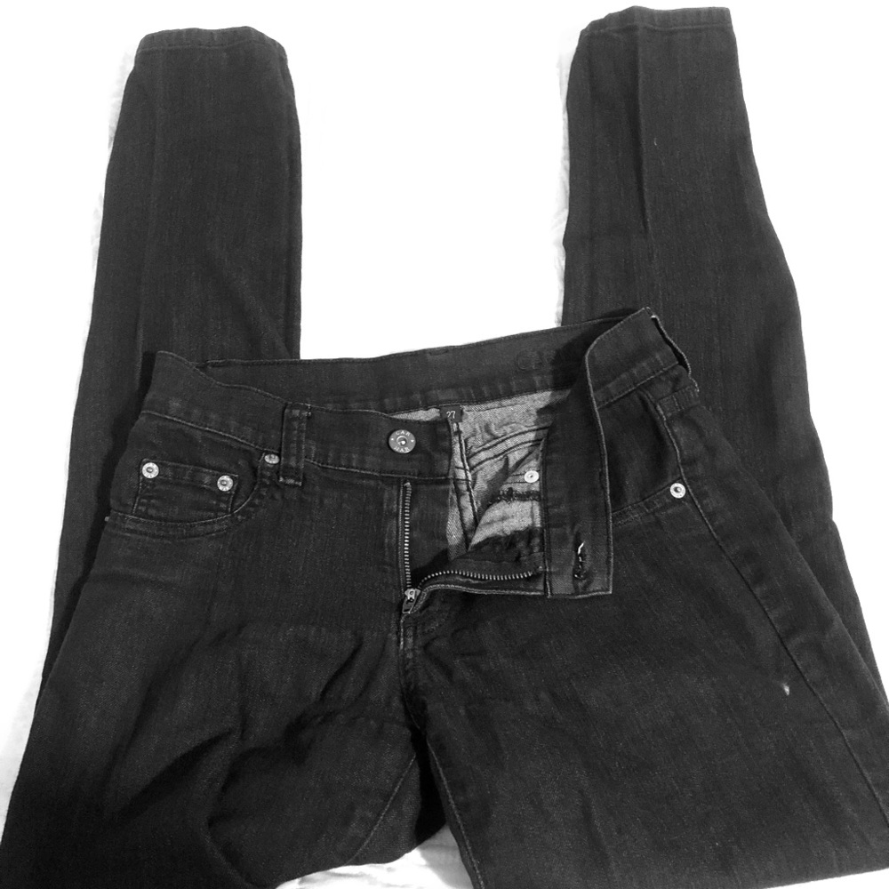 Black LF Car Mar Skinny Jeans Size 27
